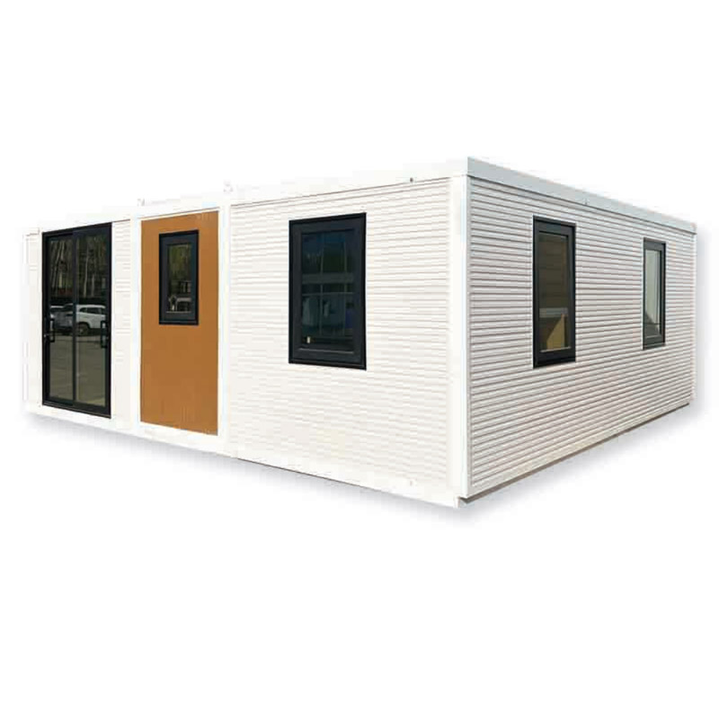 20ft Flat-Roof Double-Wing Foldable House, Standard Size, Expandable in All Directions, Custom Connected Villa