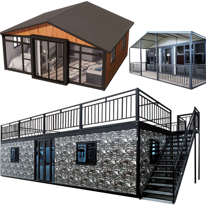 Container Rooftop Terrace, Movable Prefab House, Custom Sightseeing Platform, Easy Assembly